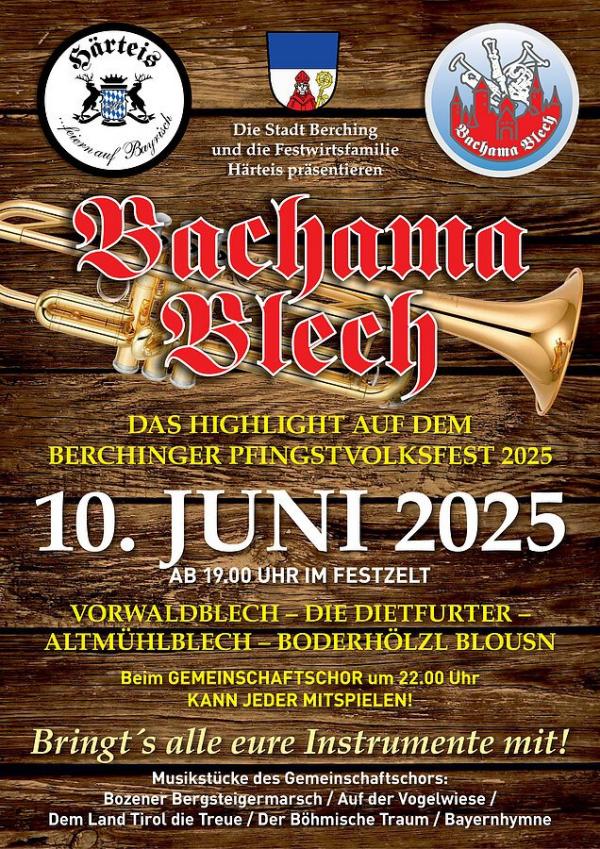 plakat bachama blech 2025